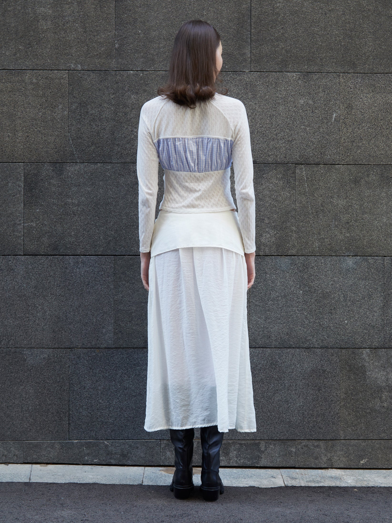 Carmensays Sidewalk Midi Skirt