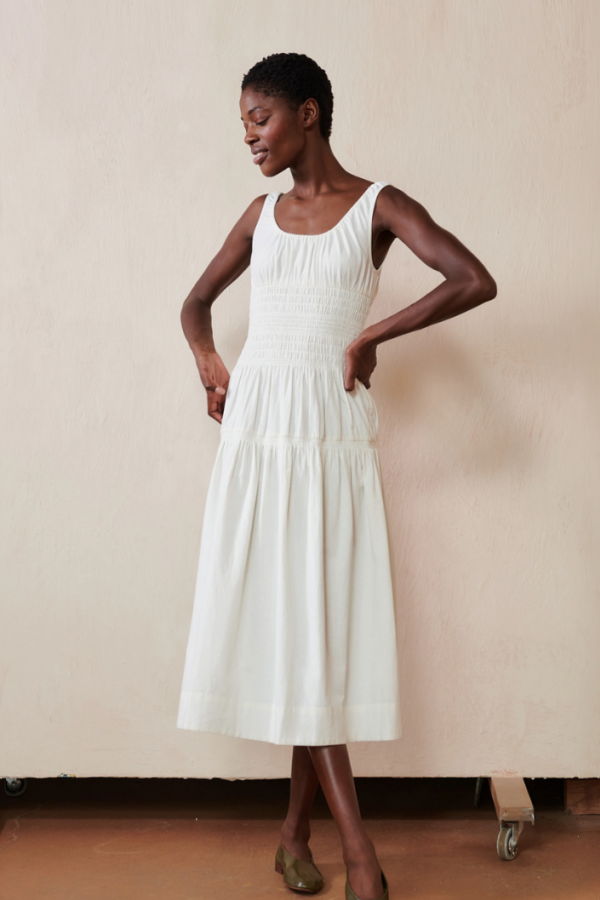 Maria Stanley Sigrid Dress - Bone