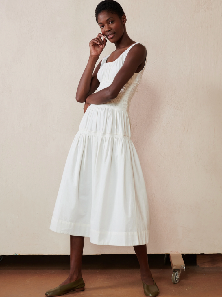 Maria Stanley Sigrid Dress - Bone