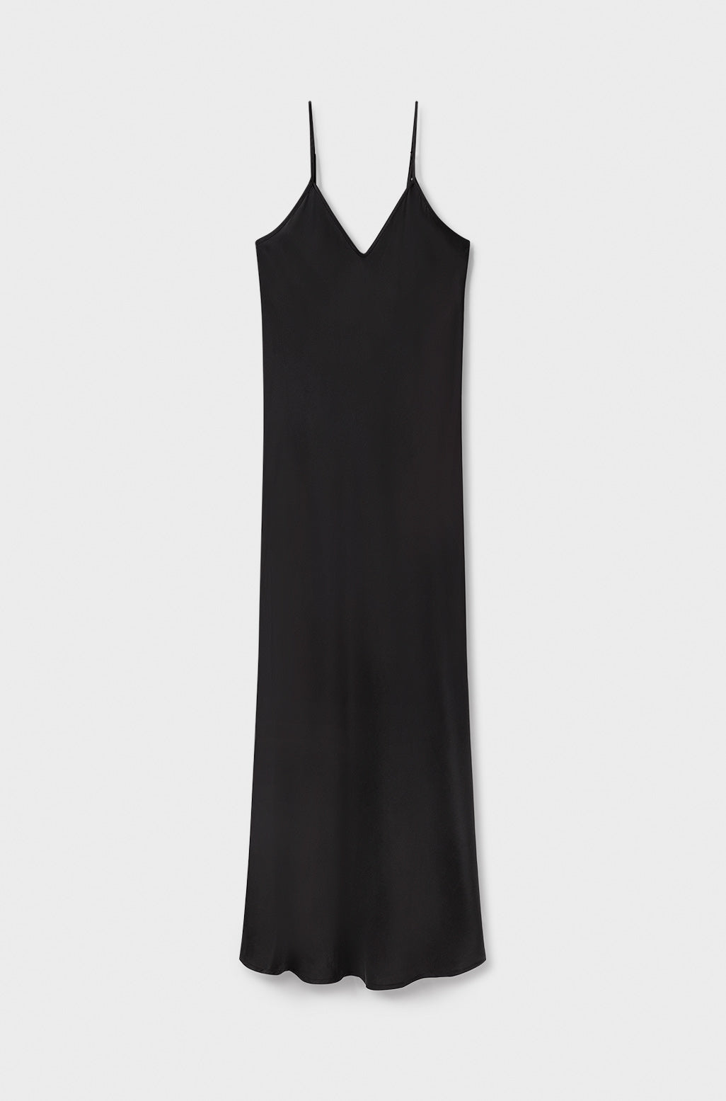 Silk Laundry 90S SLIP DRESS - BLACK