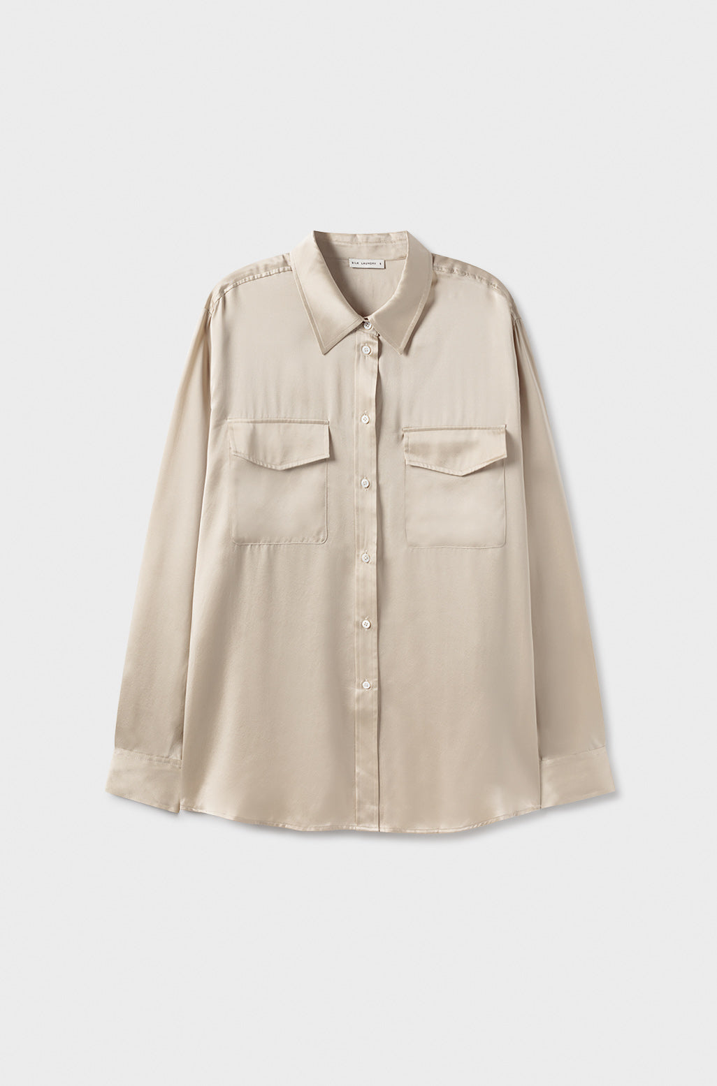 Silk Laundry BOYFRIEND SHIRT - HAZELNUT