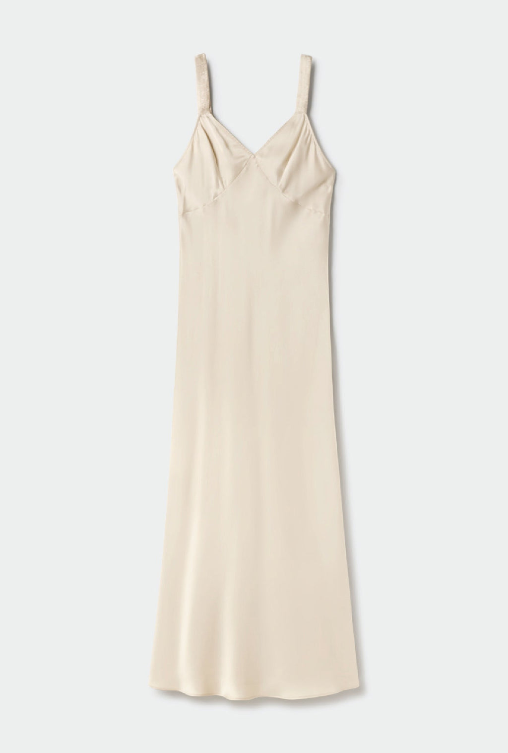 Silk Laundry DECO RUCHED DRESS - HAZELNUT