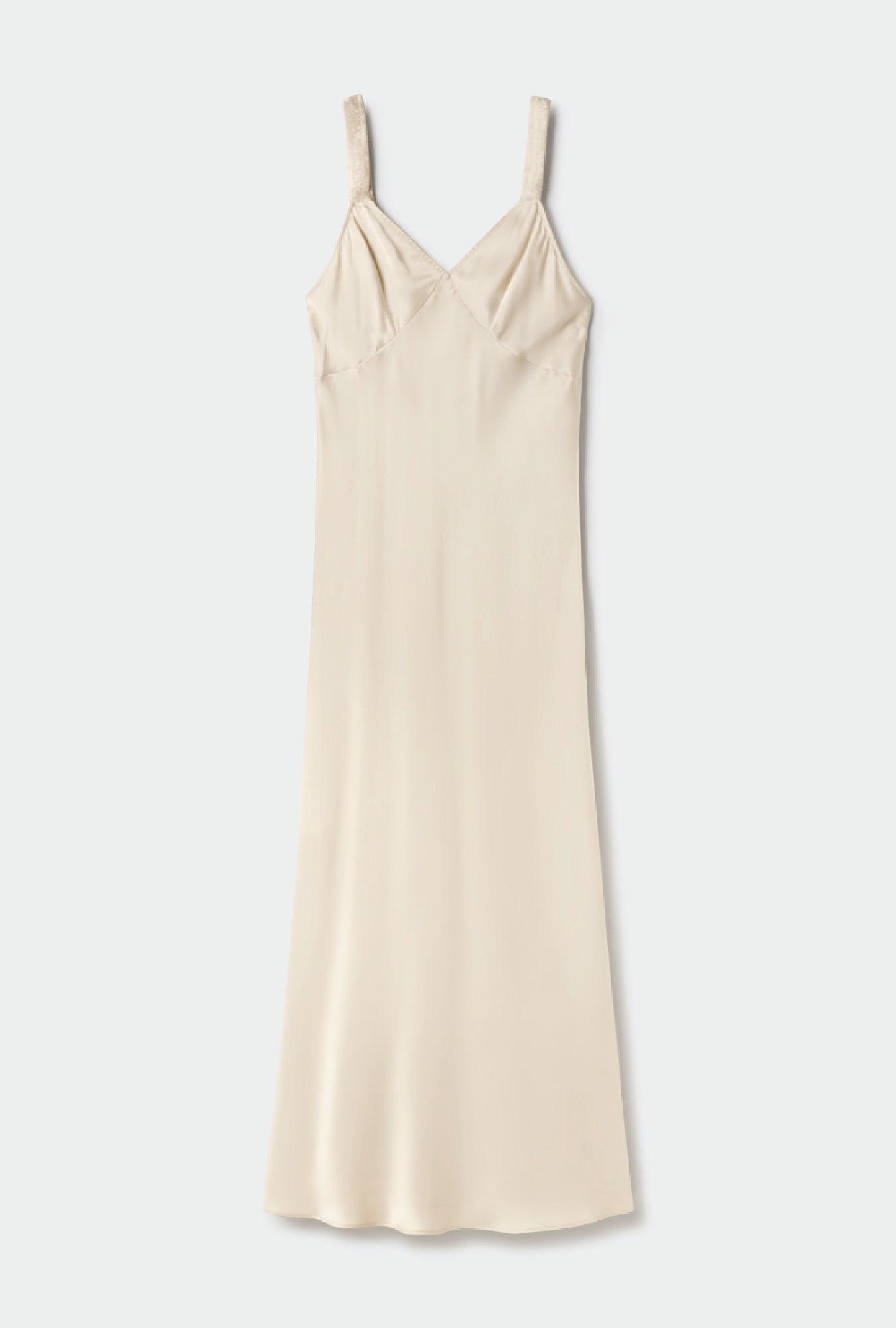 Silk Laundry DECO RUCHED DRESS - HAZELNUT