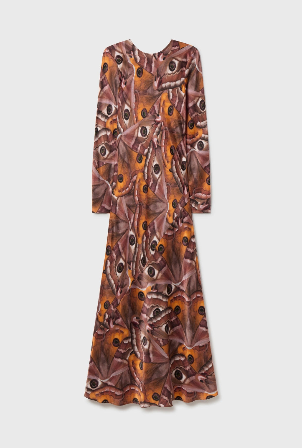 Silk Laundry Full Sleeve Bias Dress - Wingspan