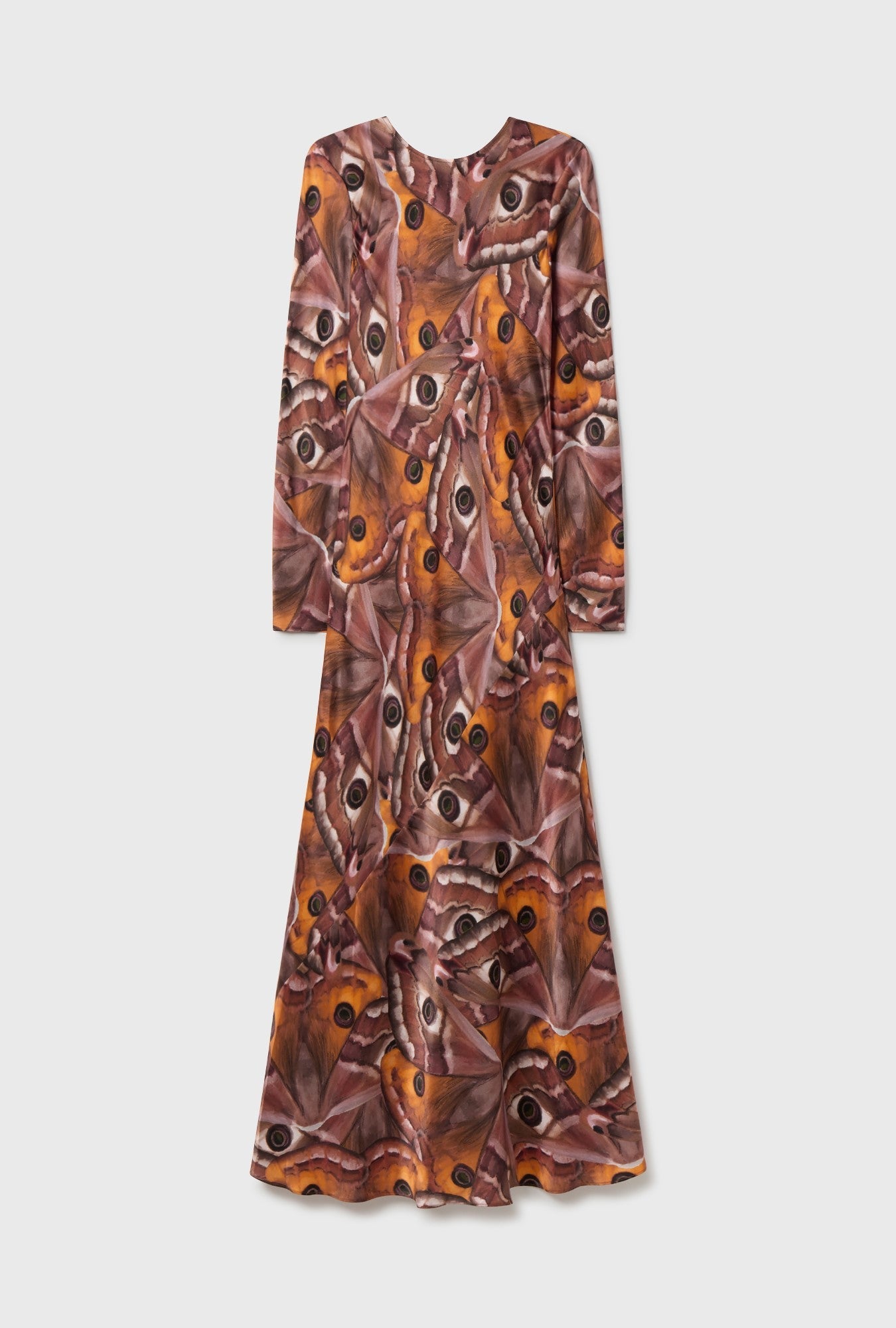 Silk Laundry Full Sleeve Bias Dress - Wingspan