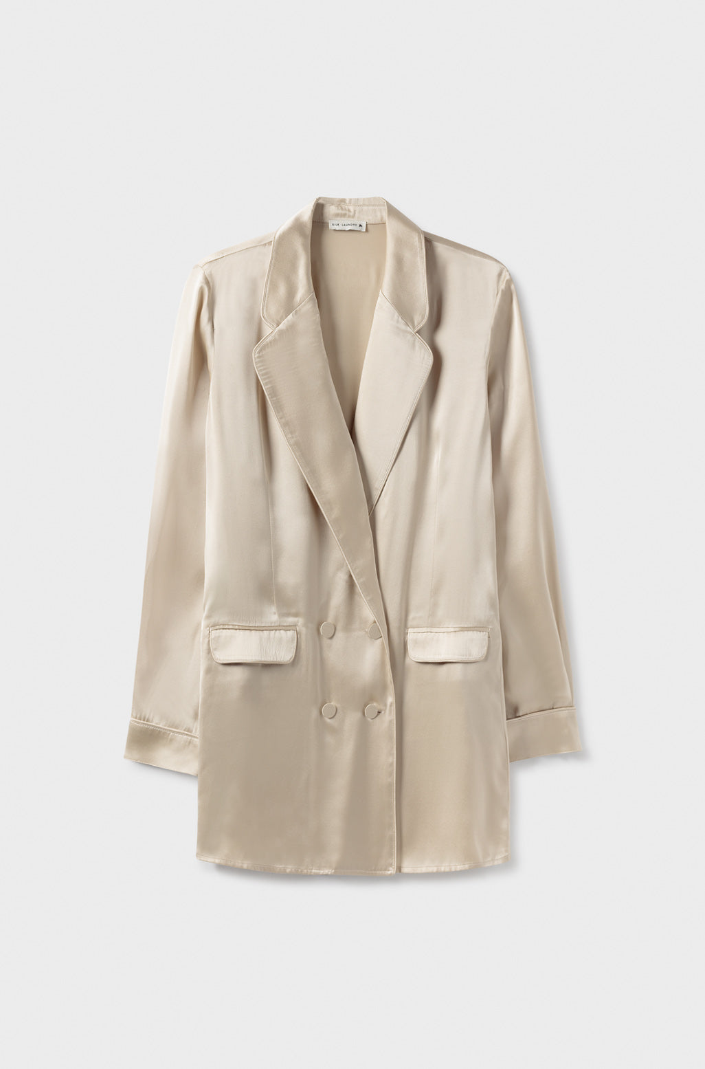 Silk Laundry RELAXED BLAZER - HAZELNUT