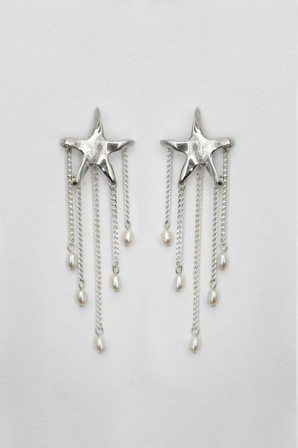 Kara Yoo Astrid Earrings - Silver