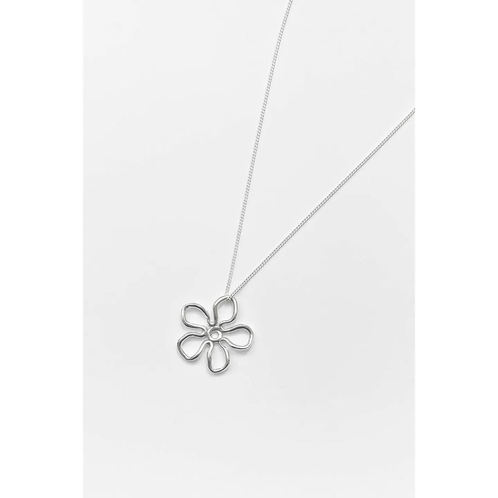 Kara Yoo Flora Chain Necklace - Silver