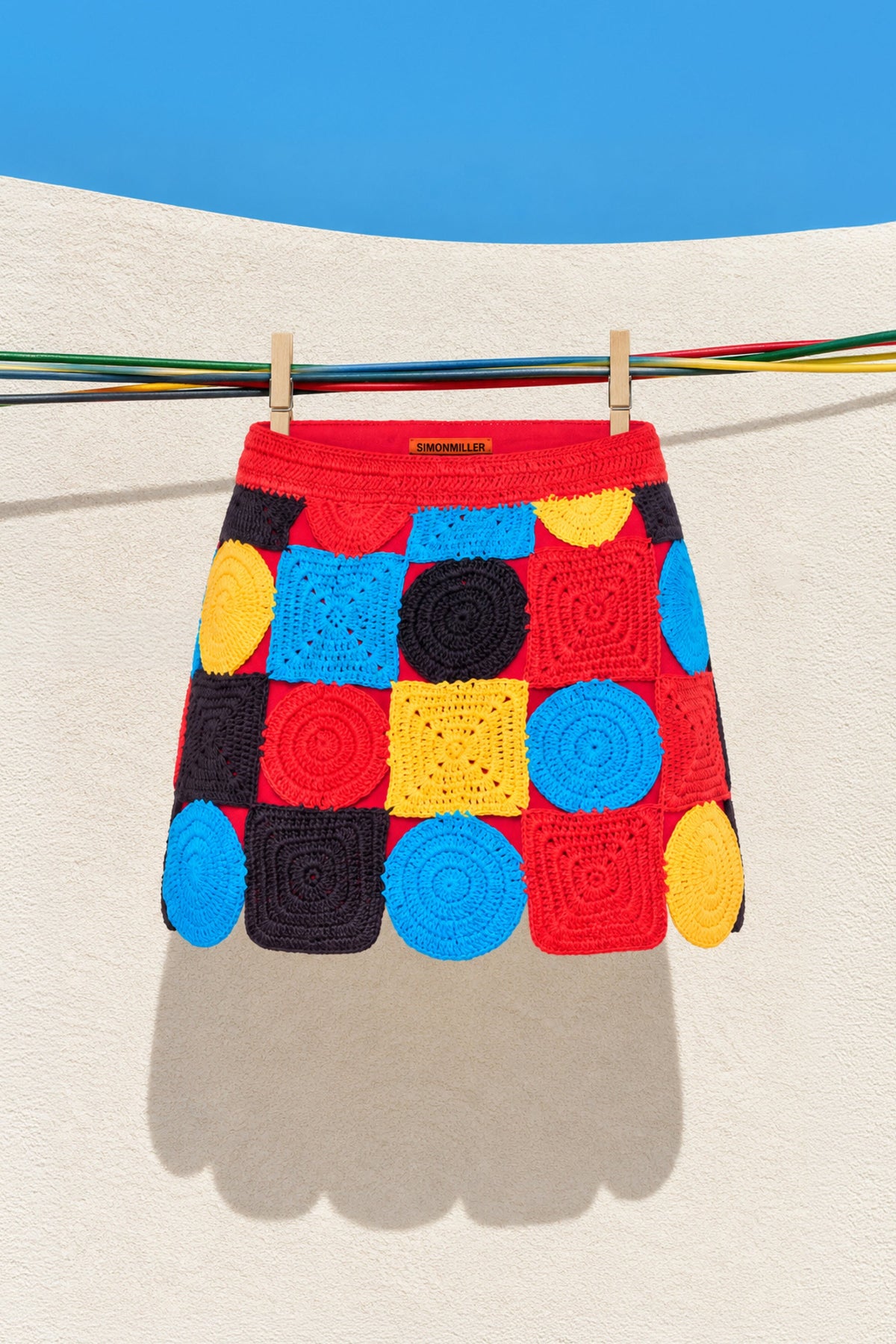 Simon Miller Beep Beep Mini Skirt - Primary Multi-Shape