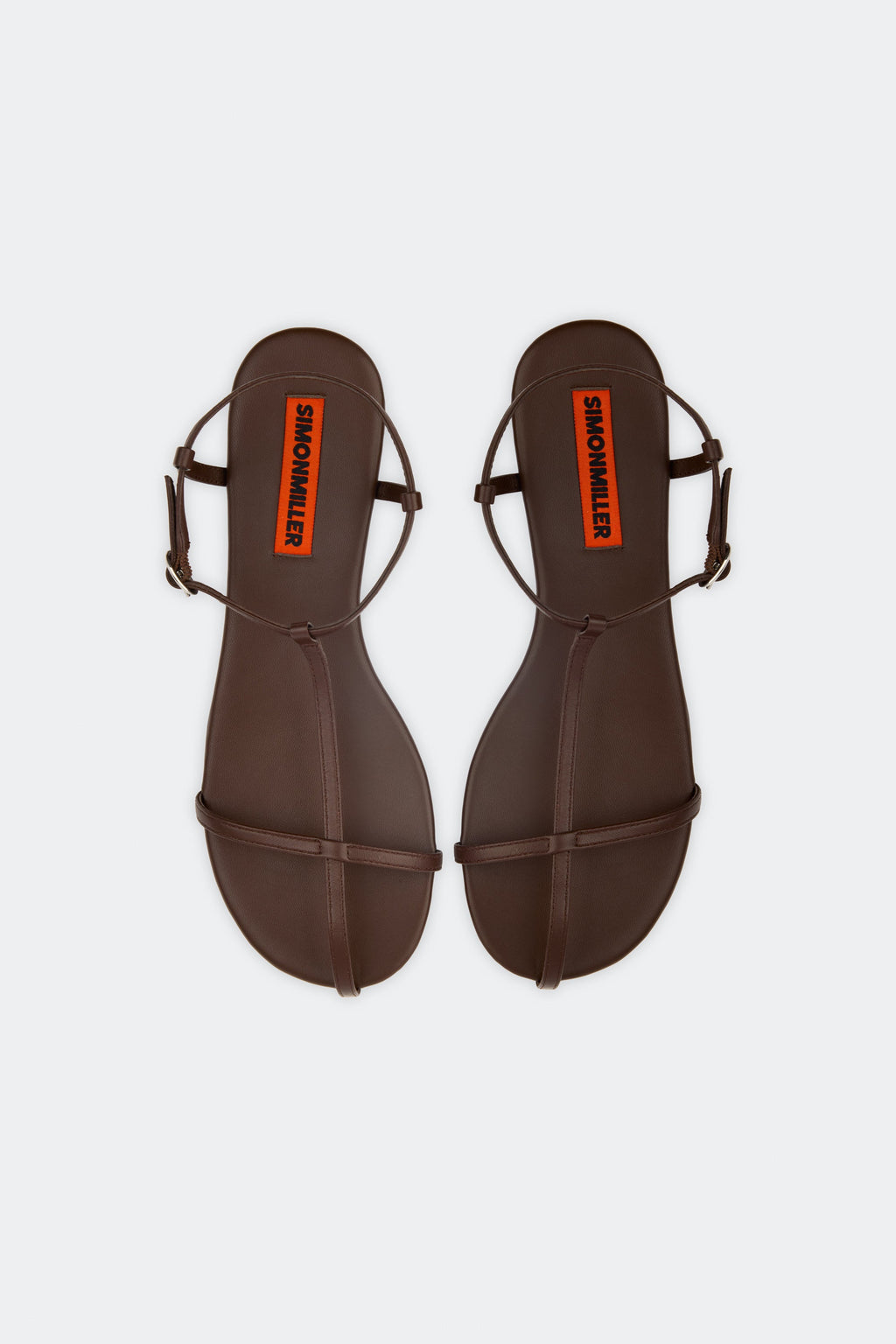 Simon Miller Cage Flat Sandal - Espresso