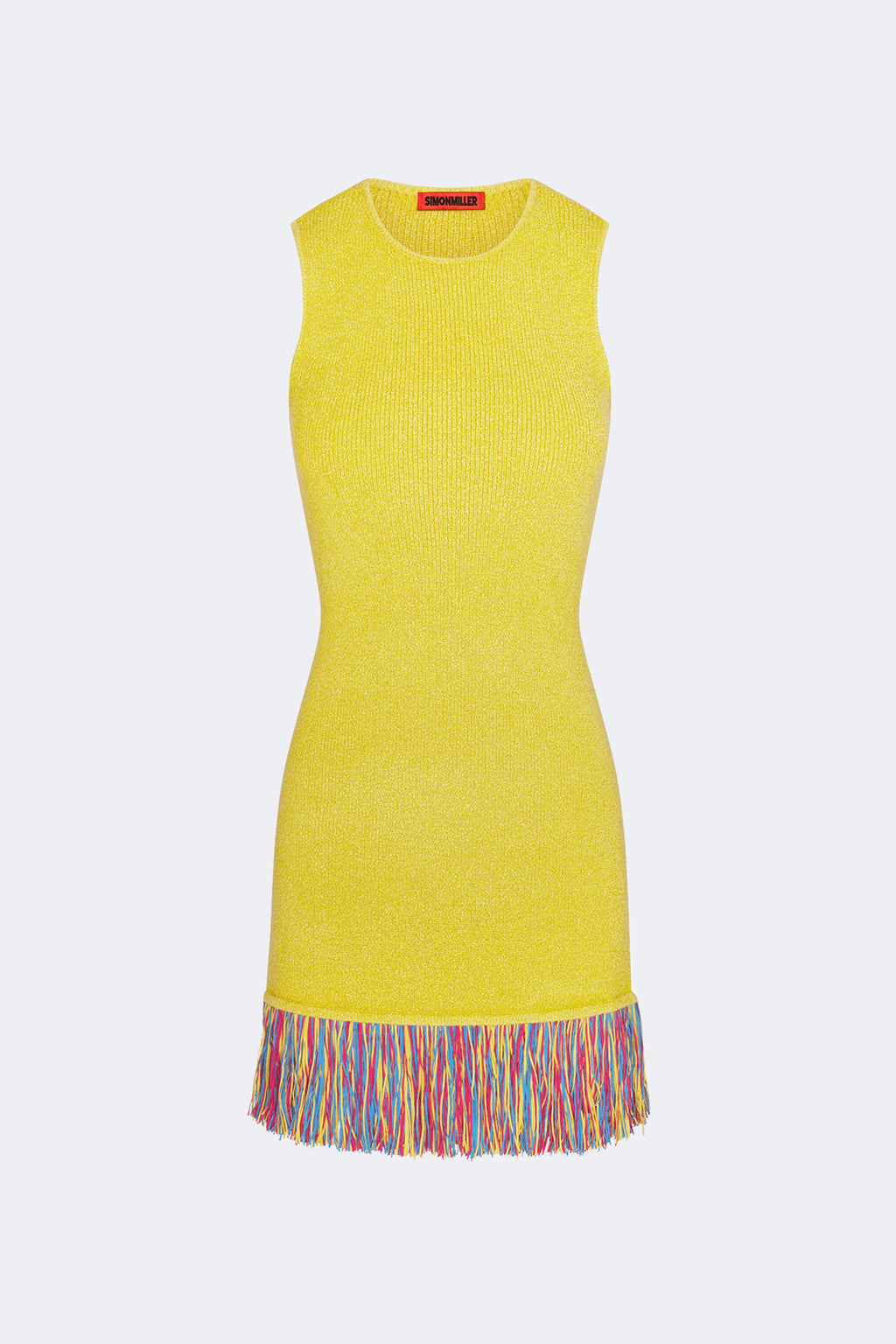 Simon Miller Etta Knit Dress - Chartreuse