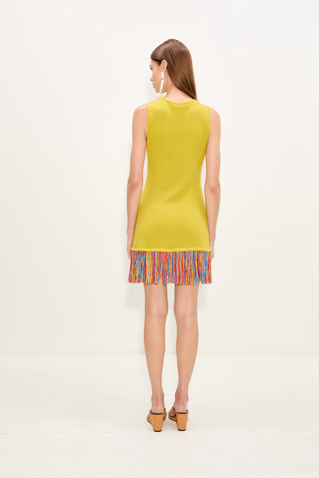 Simon Miller Etta Knit Dress - Chartreuse