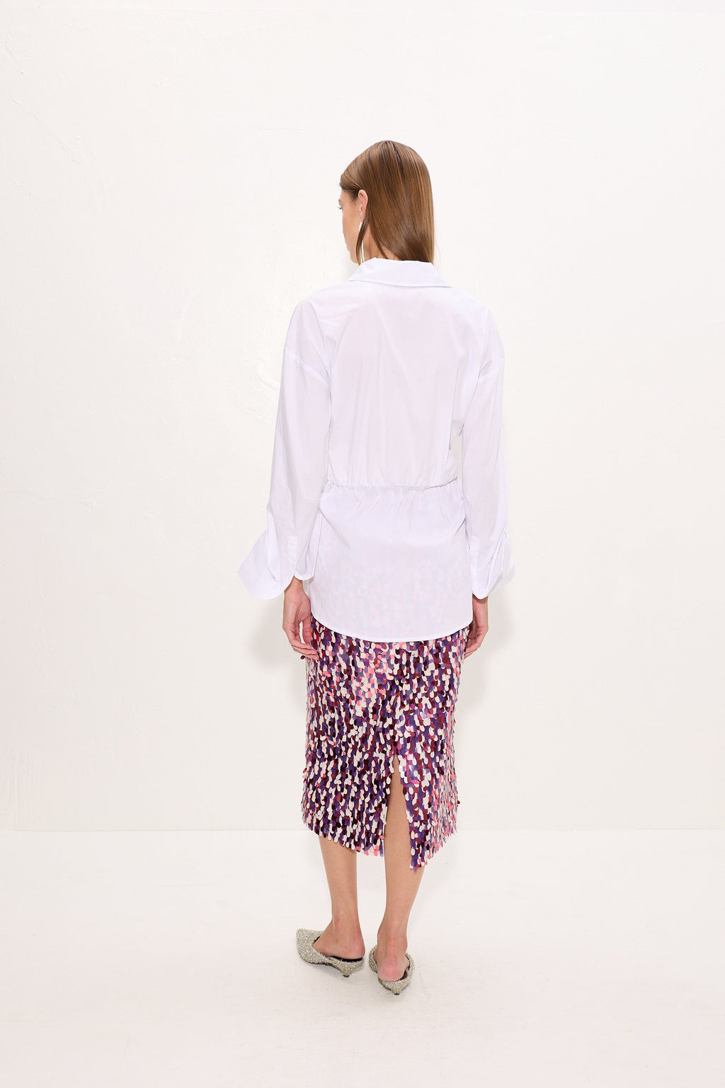 Simon Miller Inna Poplin Top - Macadamia