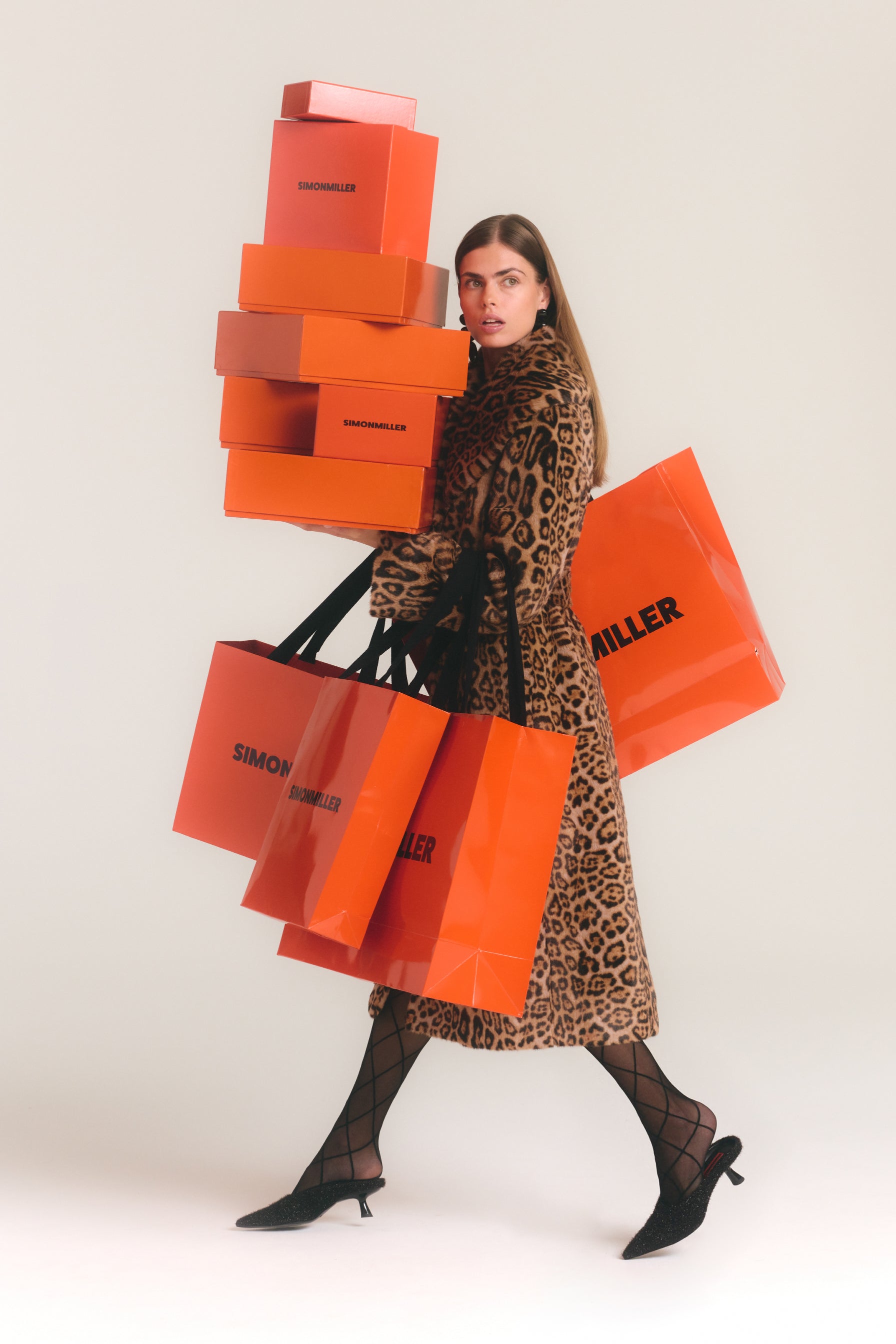 Simon Miller Jones Leopard Wrap Coat - Cheetah Scramble