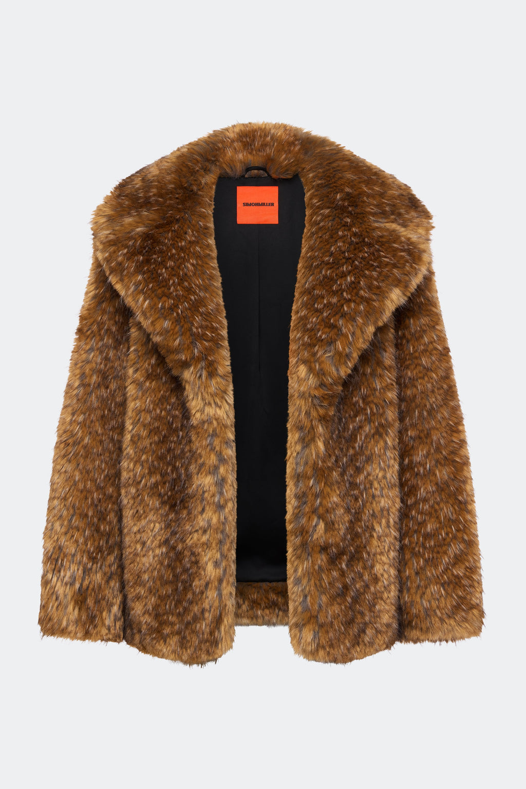 Simon Miller Knox Vegan Fur Coat - Tawny