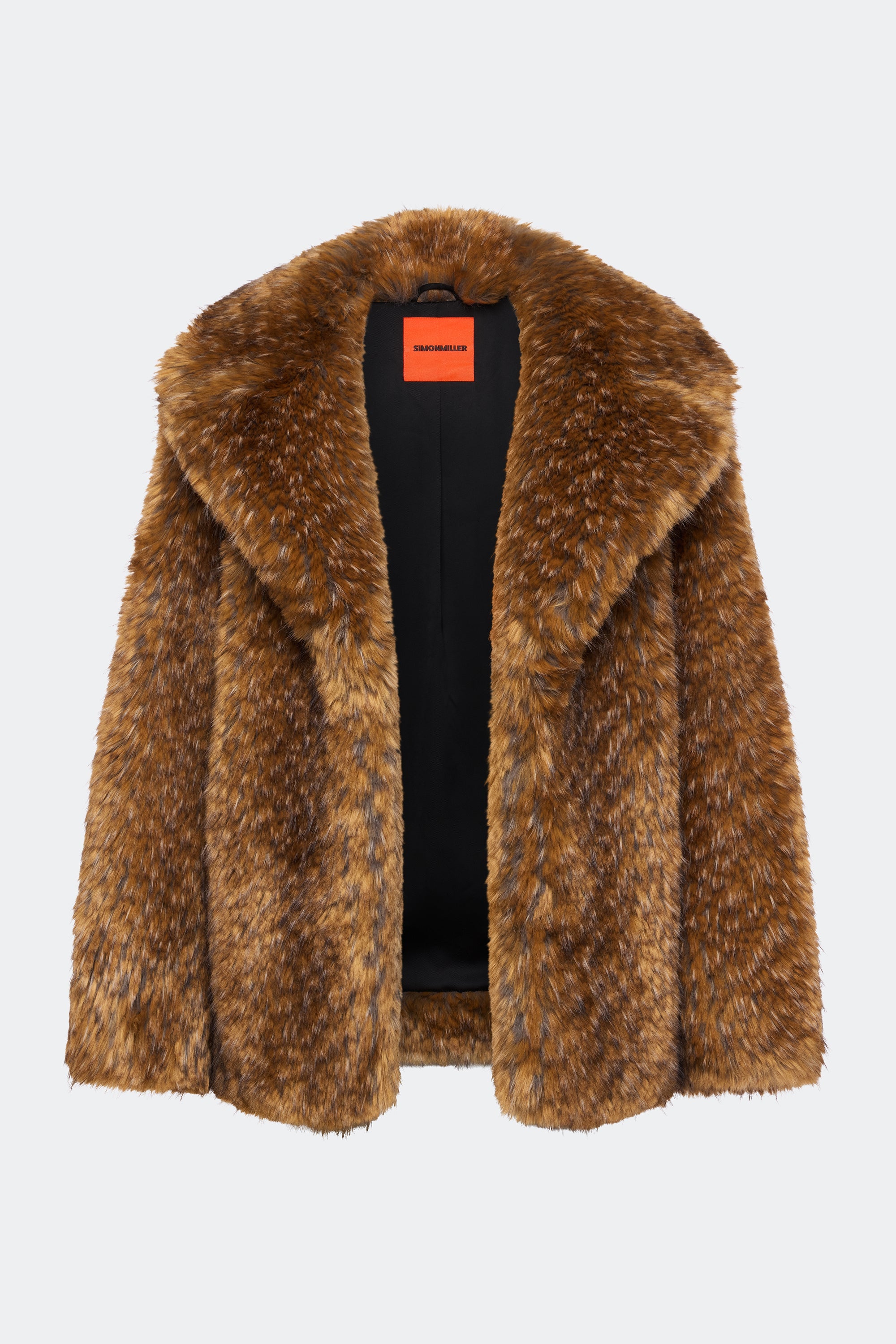 Simon Miller Knox Vegan Fur Coat - Tawny