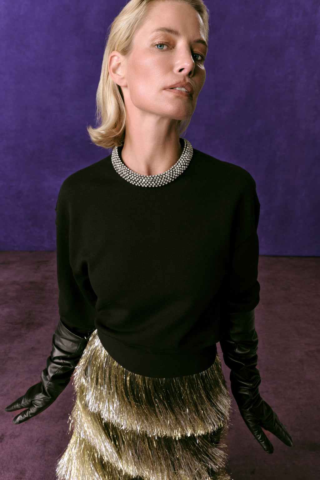 Simon Miller Lillian Embellished Sweater - Black