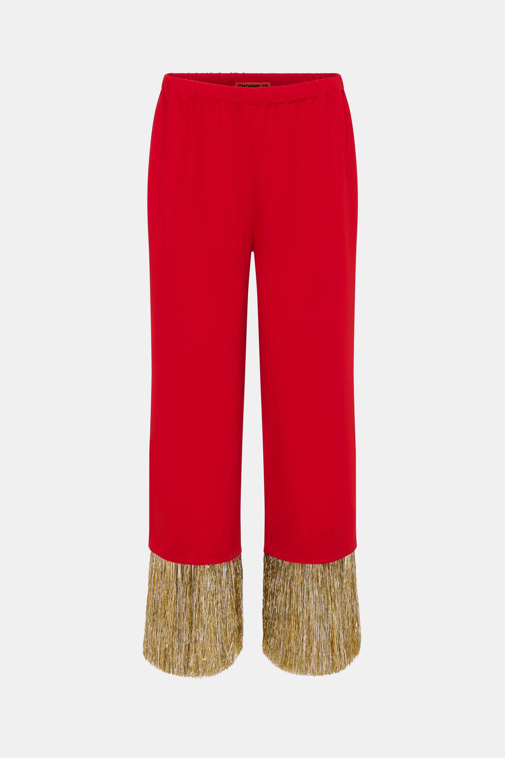 Simon Miller Naomi Fringe Pant - Lucky Red