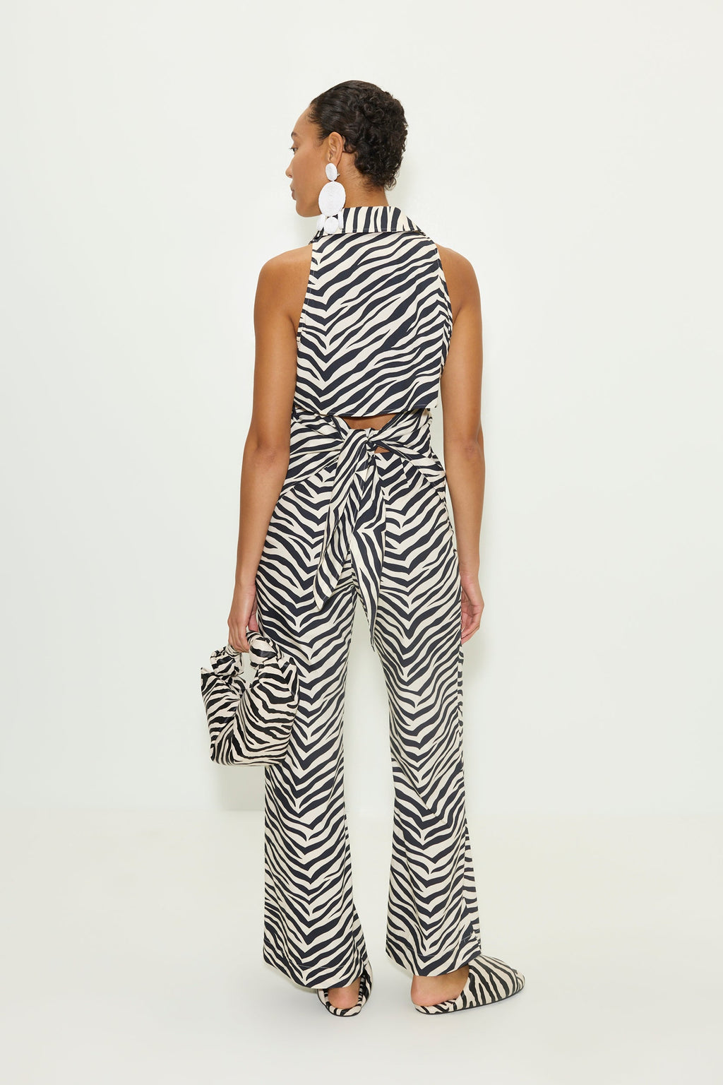 Simon Miller Pia Poplin Pant - Zebra Print