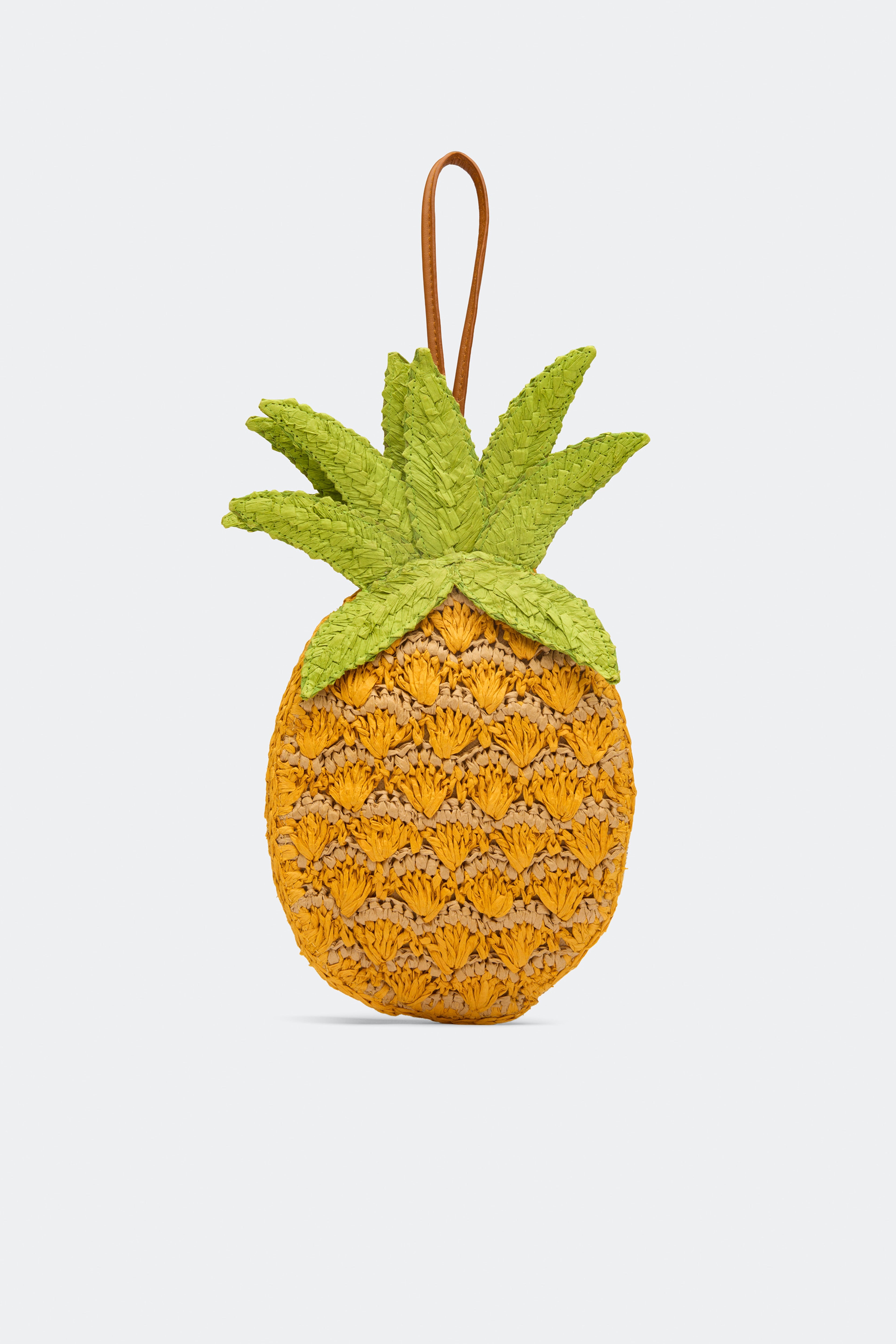 Simon Miller Pineapple Wristlet Clutch - Yellow Multi