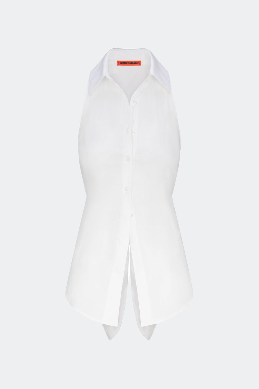 Simon Miller Sleeveless Button Up - Macadamia