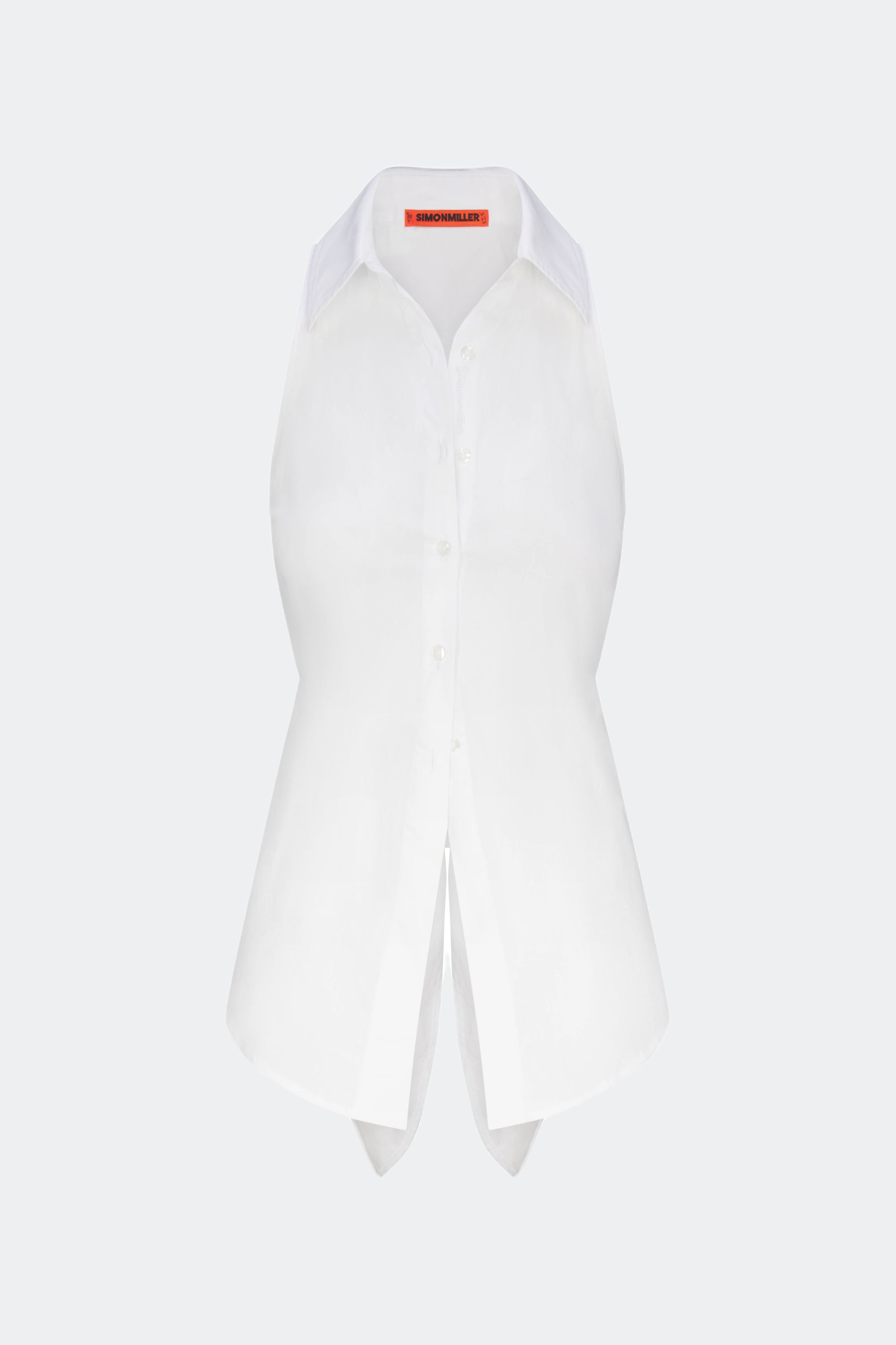 Simon Miller Sleeveless Button Up - Macadamia