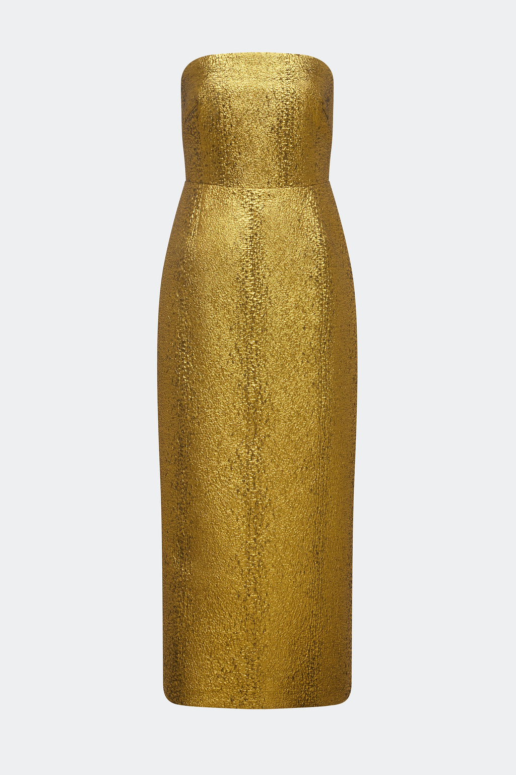 Simon Miller Verdelle Metallic Midi Dress - Star Gold