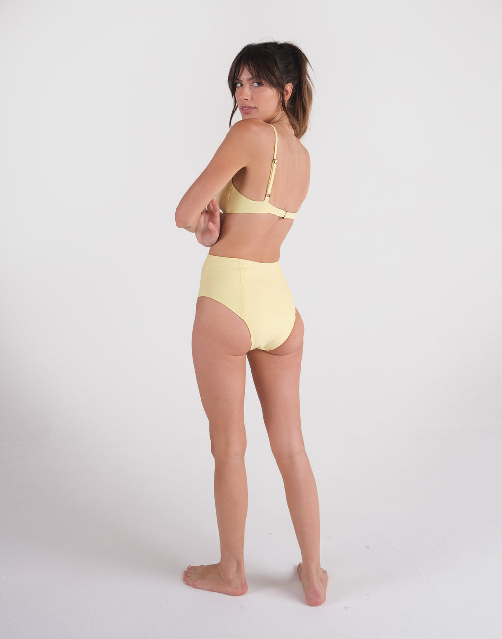Galamaar Simone Retro Top - Mellow Yellow