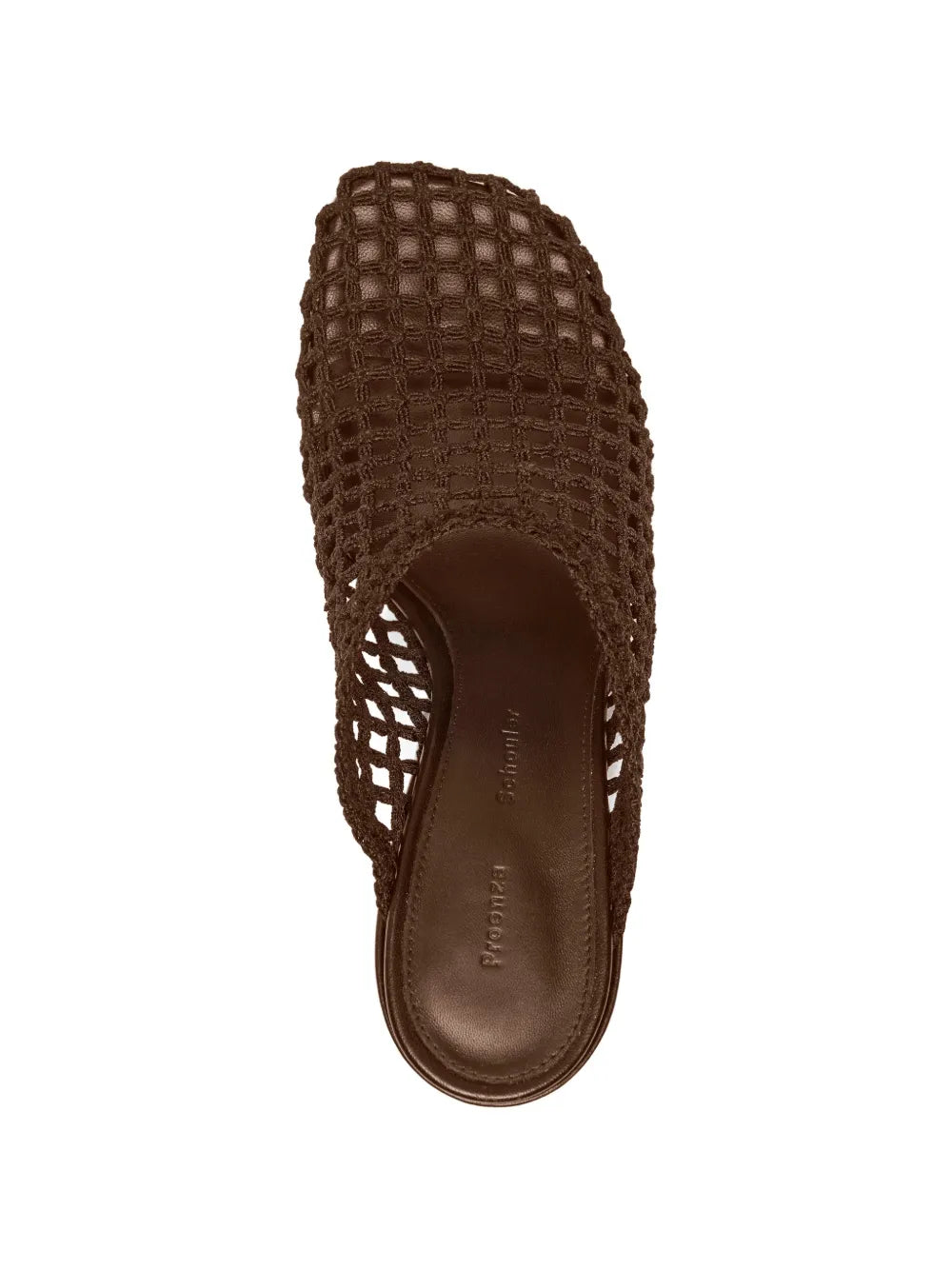 Proenza Schouler Slant Crochet Mule