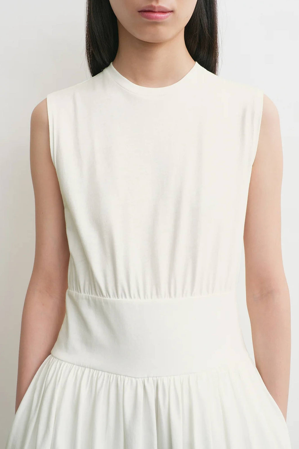 Totême Sleeveless Cotton Tee Dress