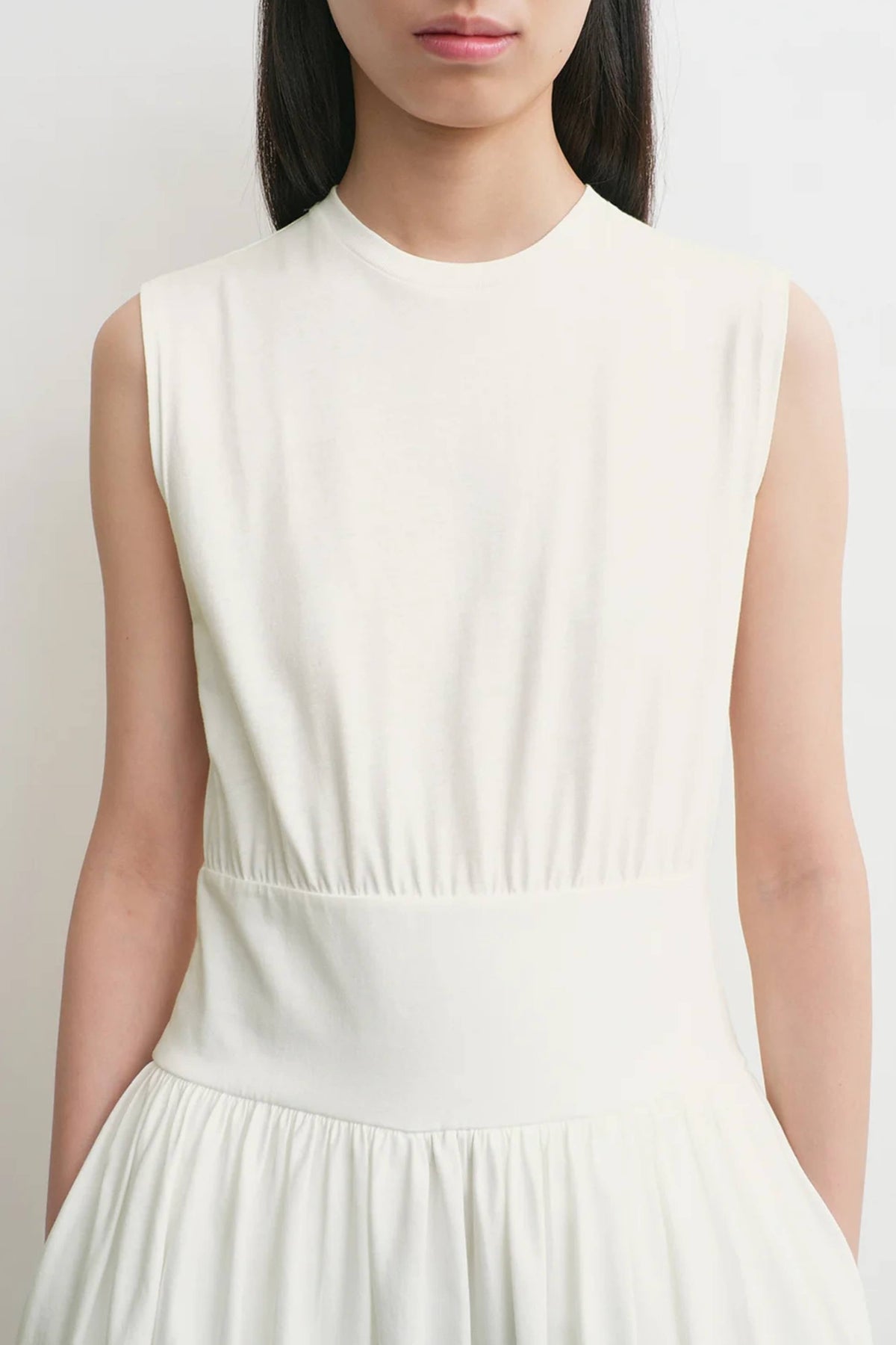 Totême Sleeveless Cotton Tee Dress