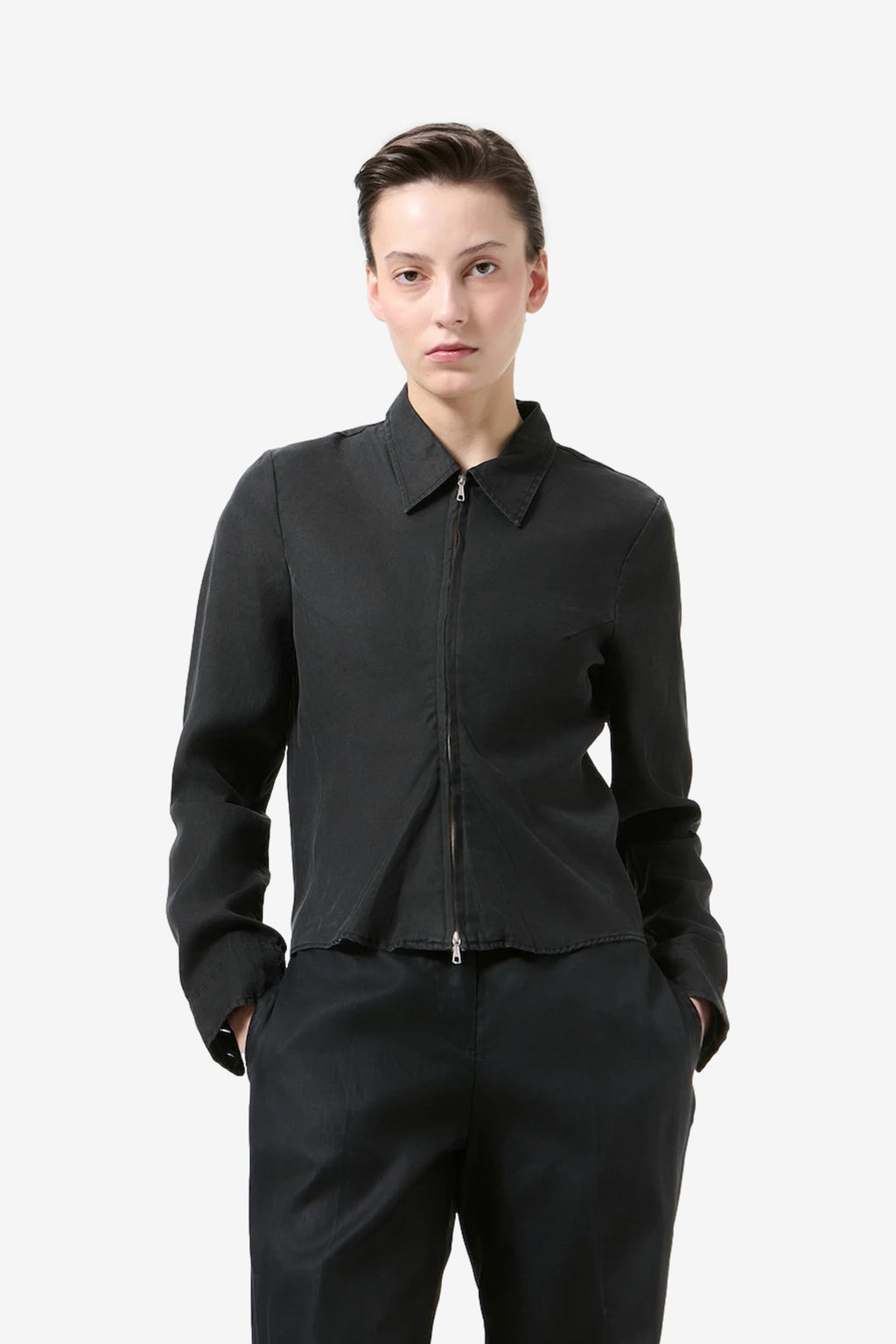 Our Legacy Slim Zip Shirt