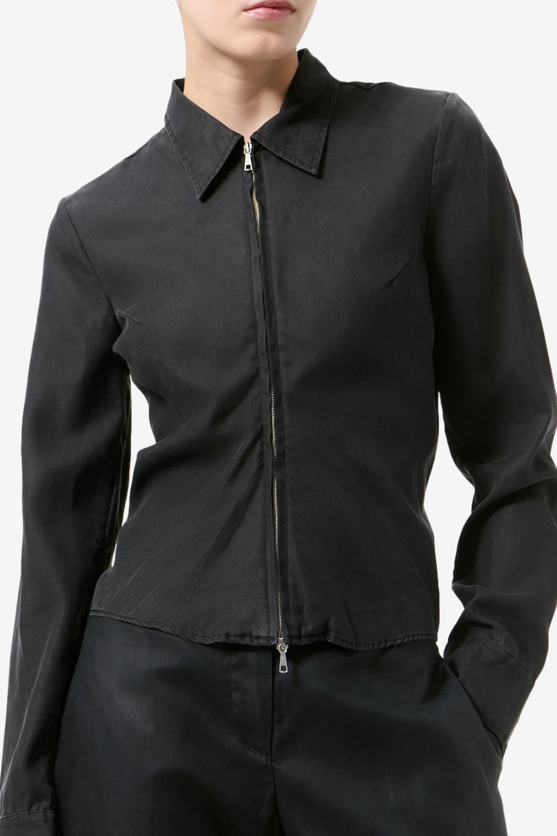 Our Legacy Slim Zip Shirt