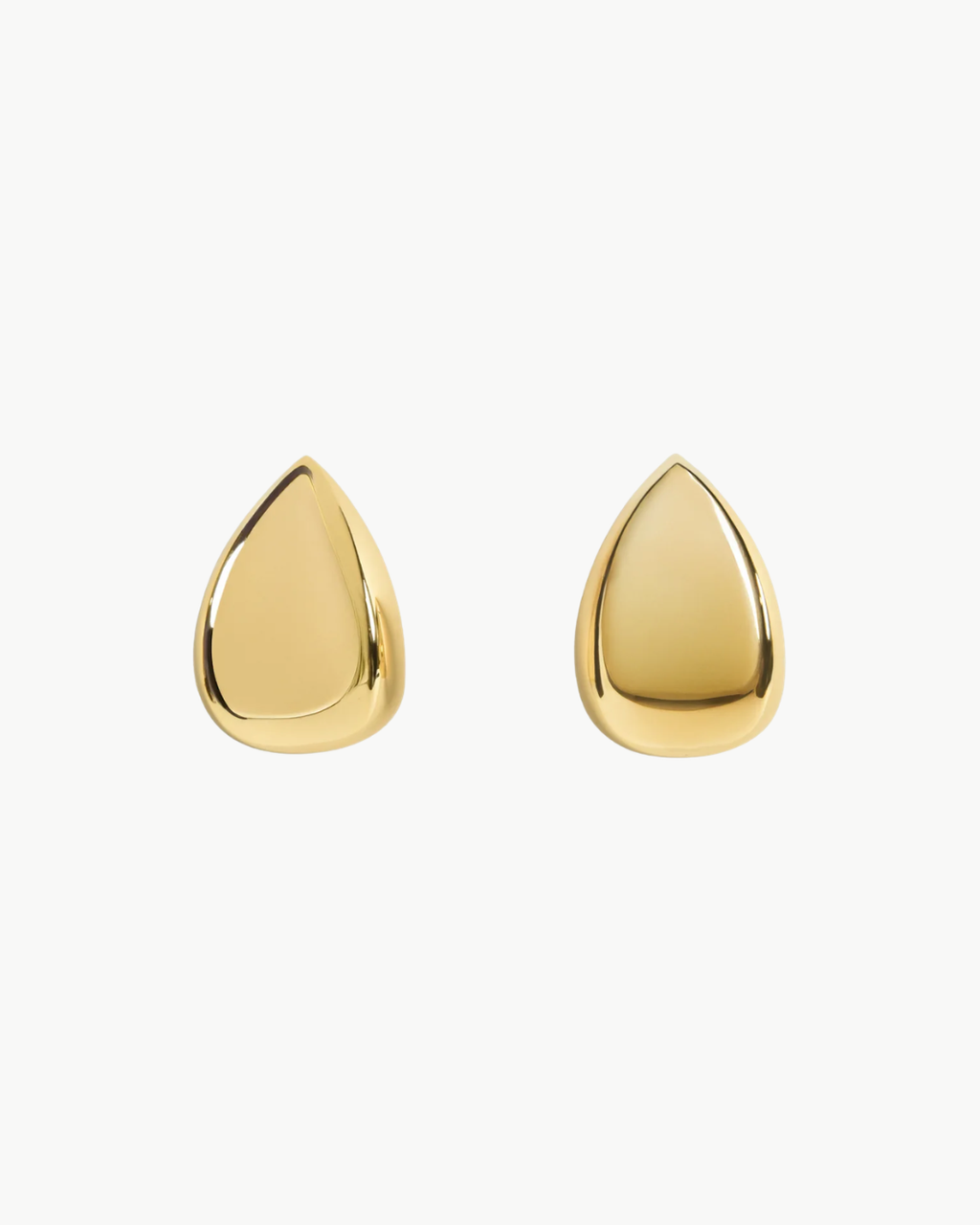 Jenny Bird Small Margaux Puff Earrings - High Polish Gold