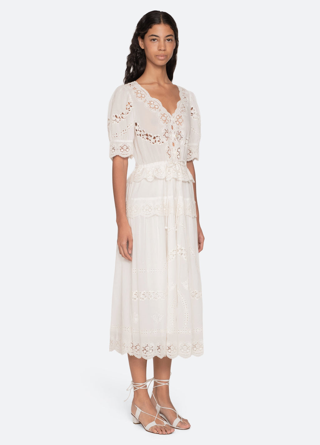 Sea NY Sofia Dress - Cream