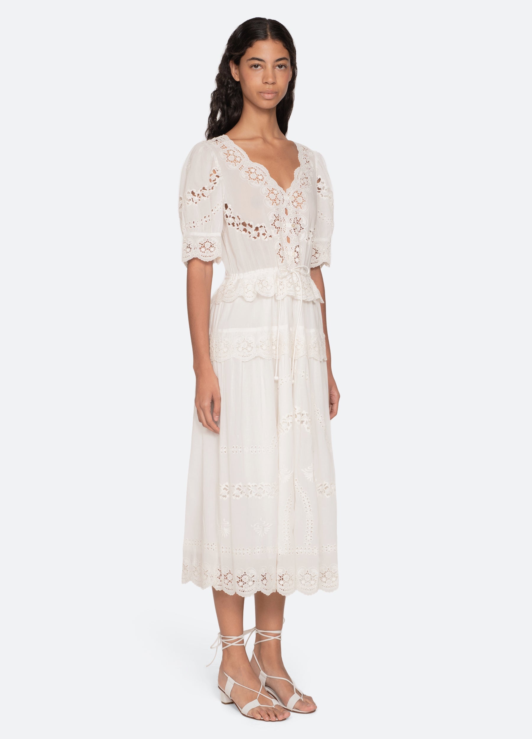 Sea NY Sofia Dress - Cream