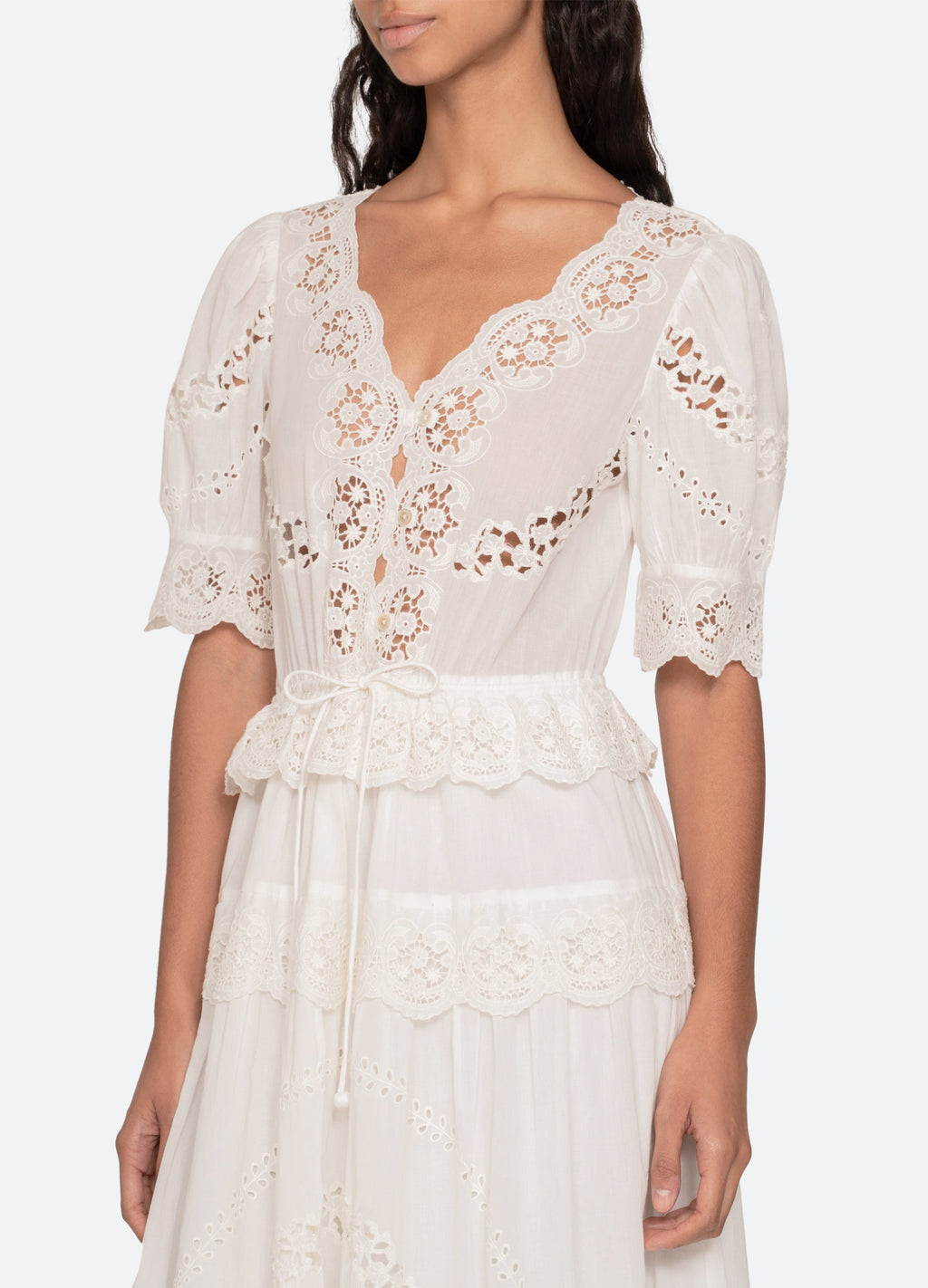 Sea NY Sofia Dress - Cream