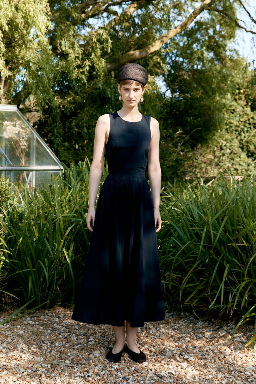 CAWLEY STUDIO Sofia Dress in Japanese Cotton