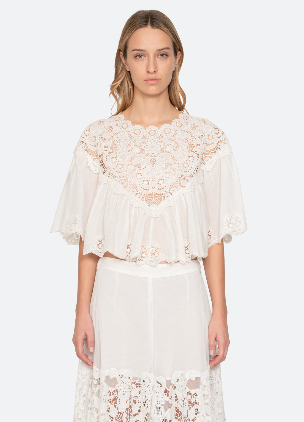Sea NY Sofia Top - Cream