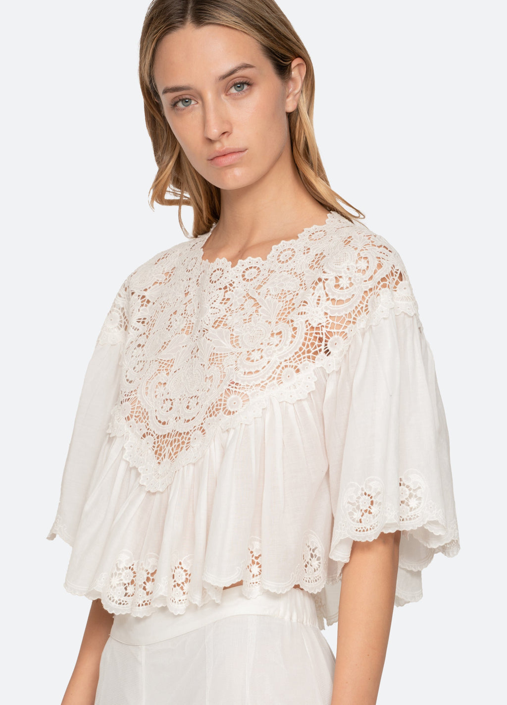 Sea NY Sofia Top - Cream