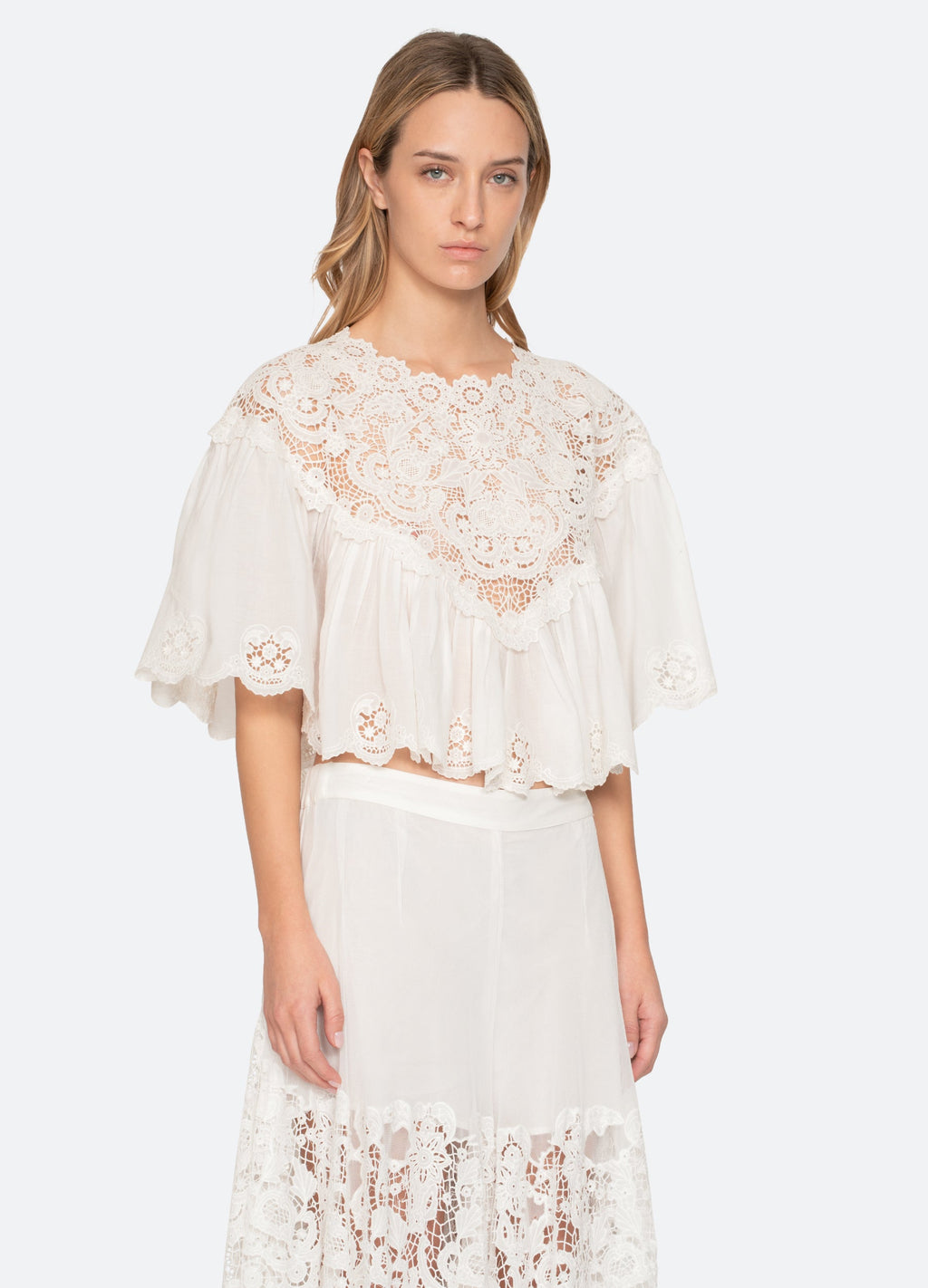 Sea NY Sofia Top - Cream