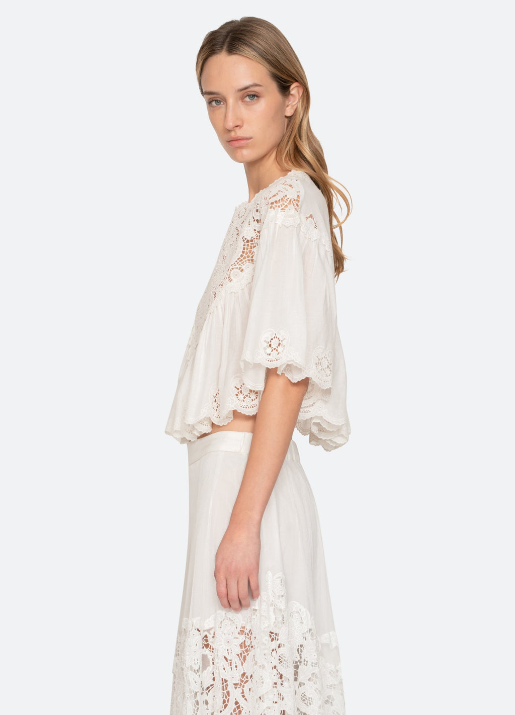 Sea NY Sofia Top - Cream