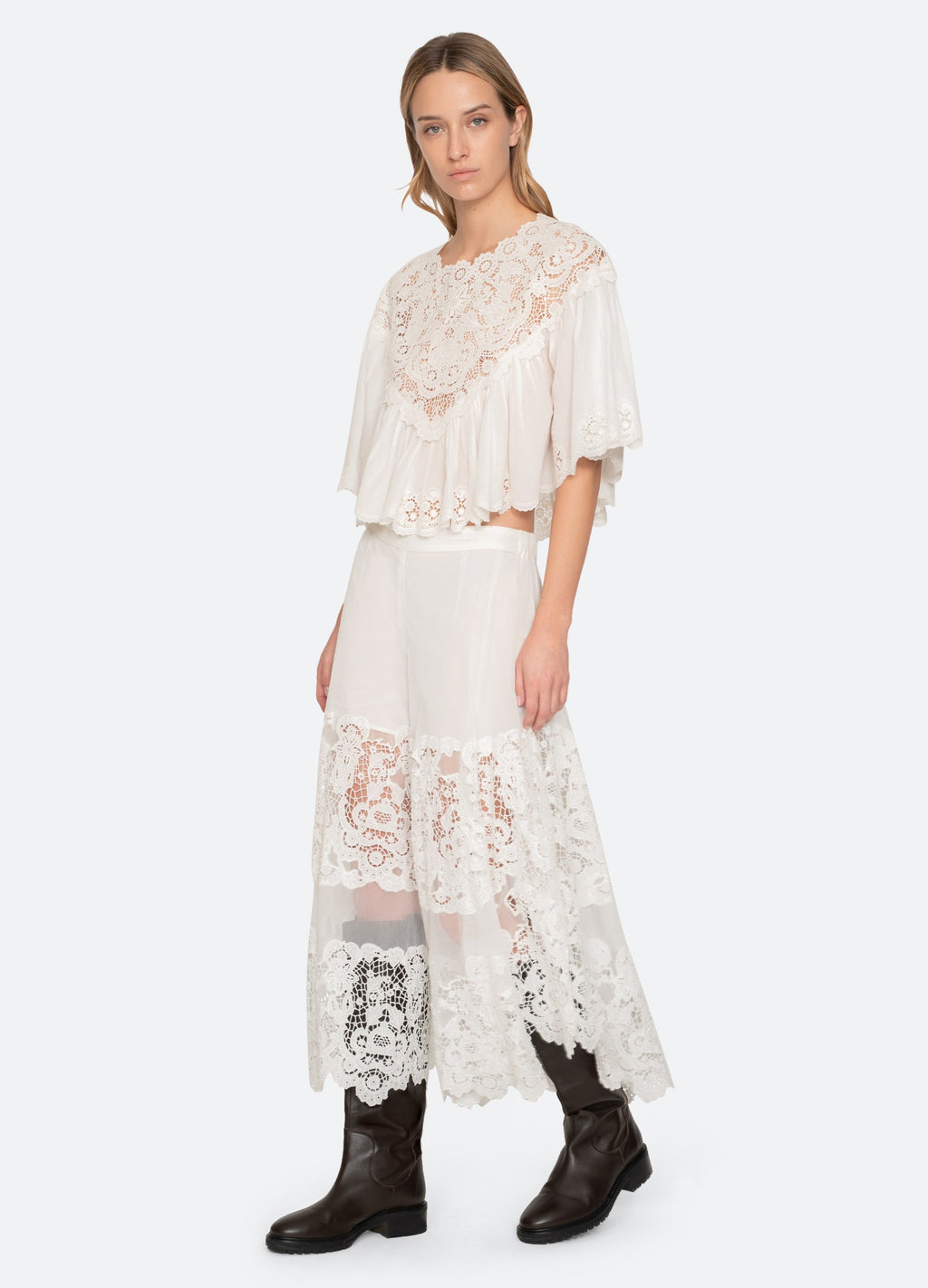 Sea NY Sofia Top - Cream