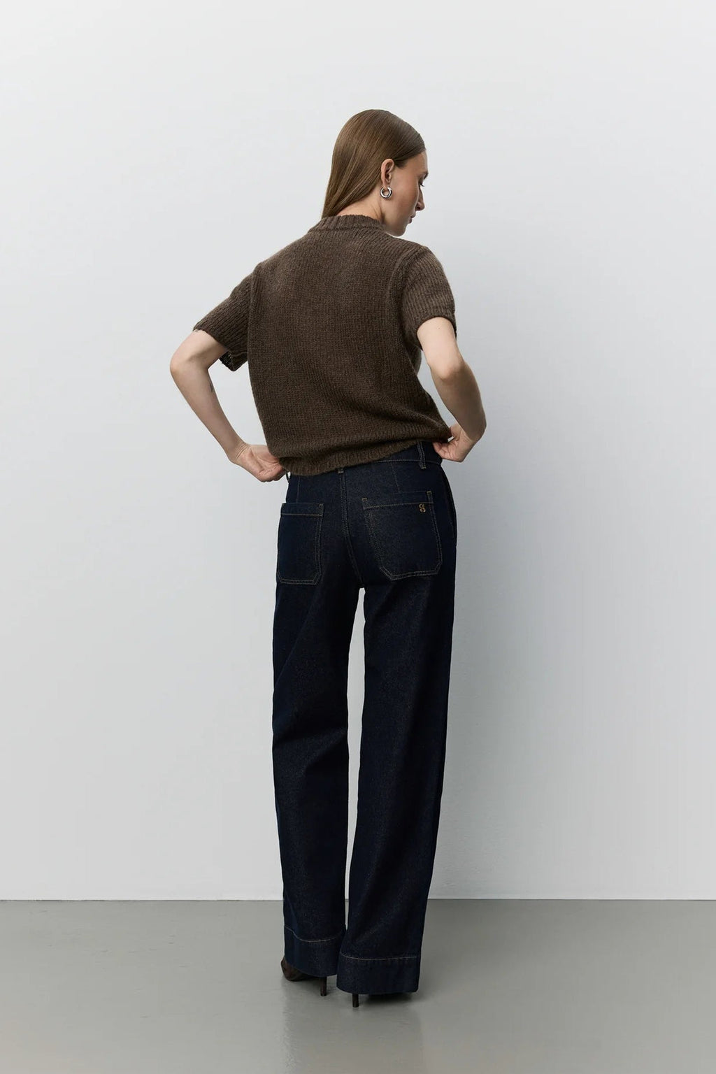 Sofie Schnoor Sagasw Short Sleeve Knit Sweater