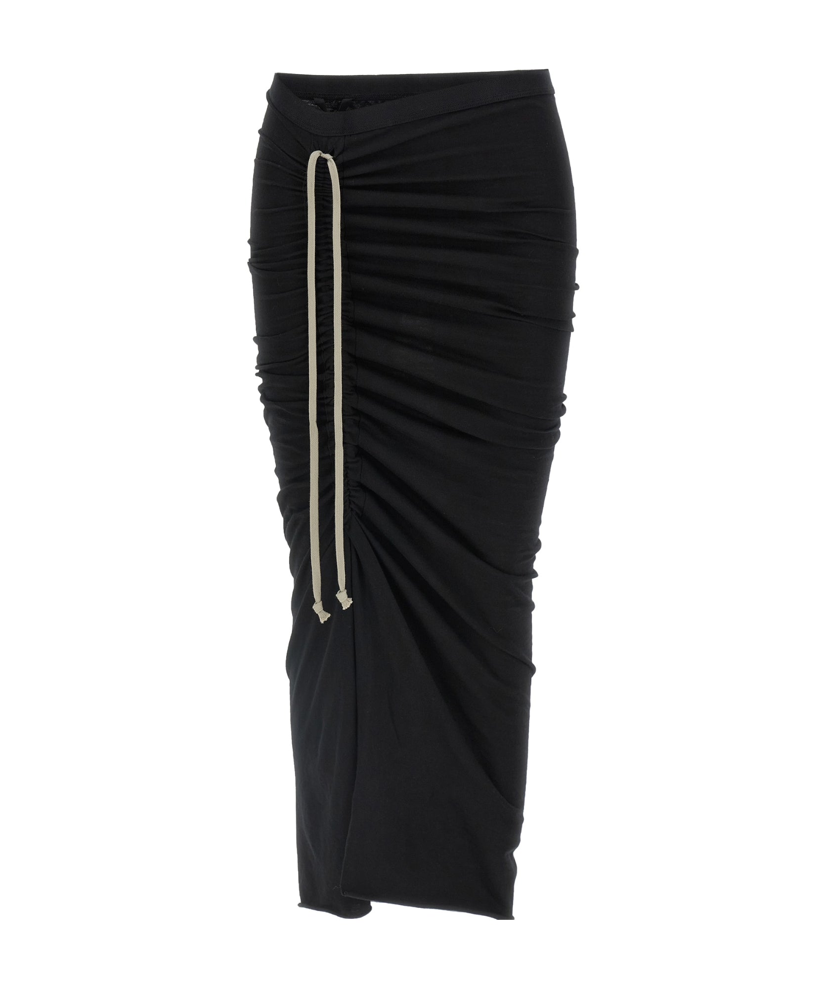 Rick Owens Soft Edfu Skirt - Black