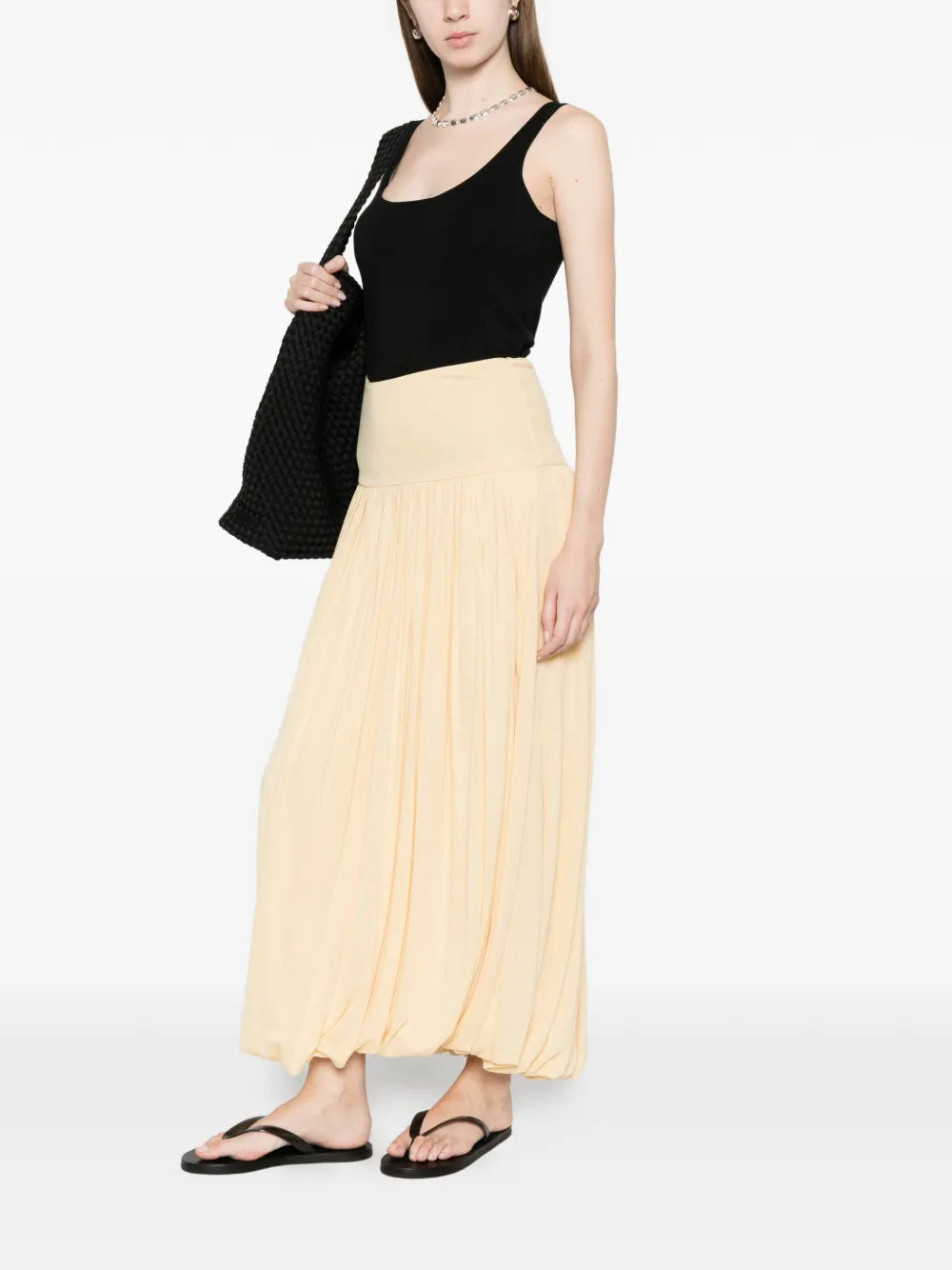 Totême Soft Gathered Skirt