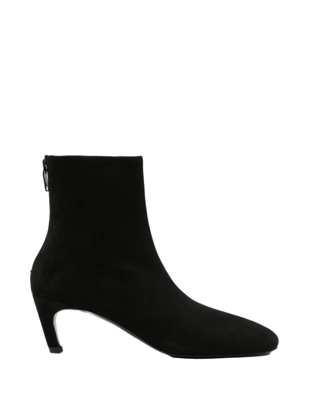 Totême Soft Suede Ankle Boots - Black