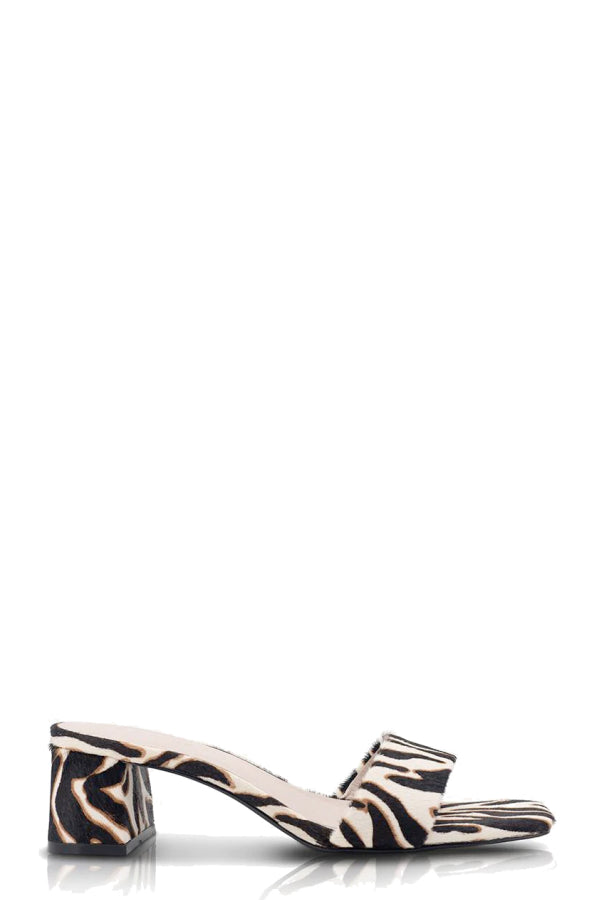 Sol Sana Sofia Mule Zebra Womens