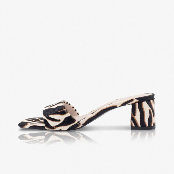 Sol Sana Sofia Mule Zebra Womens