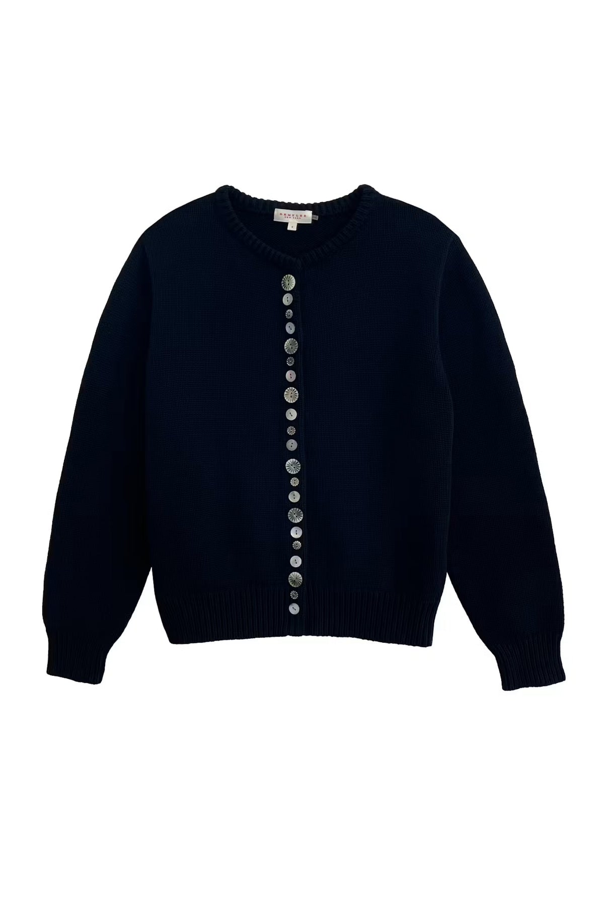 DEMYLEE Soleil Cotton Cardigan - Black